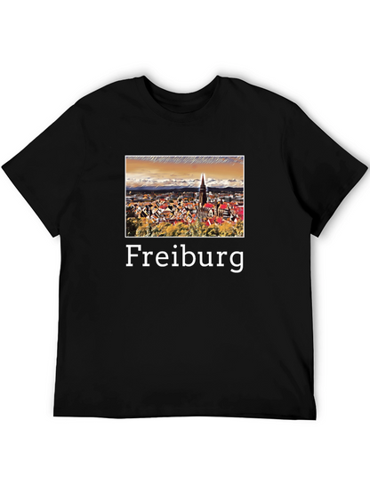 Freiburg T-Shirt - Cityscape Graphic Tee