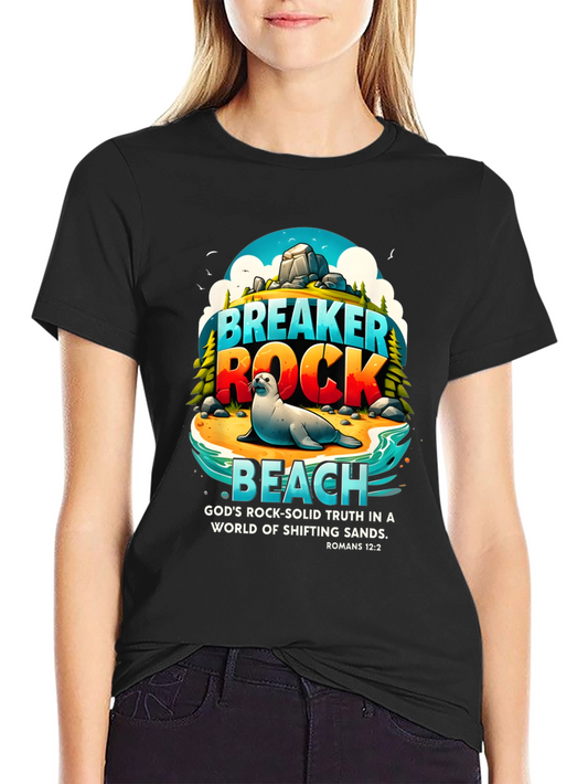 Breaker Rock Beach Graphic T-Shirt