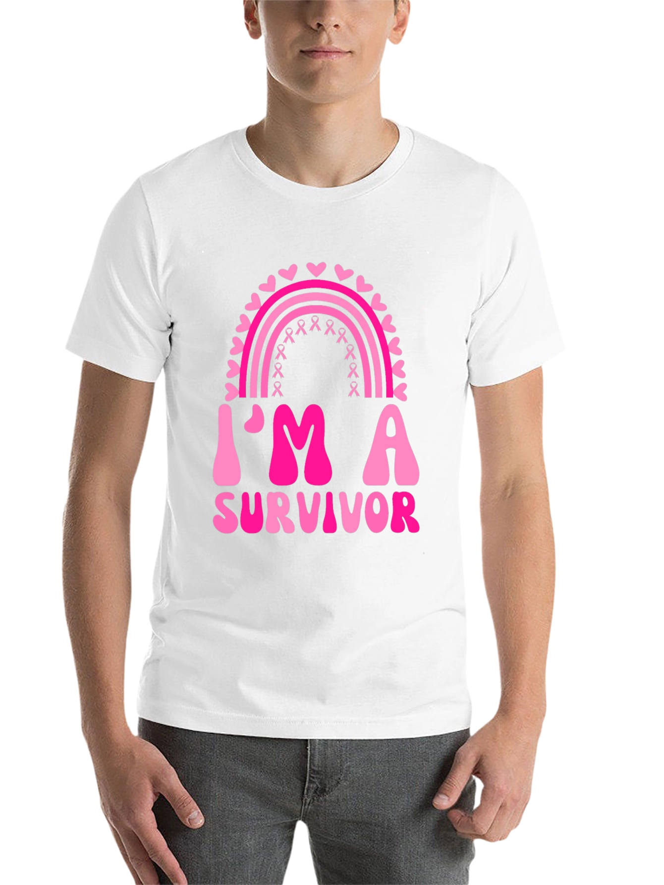 Im A Survivor T-Shirt Breast Cancer Awareness