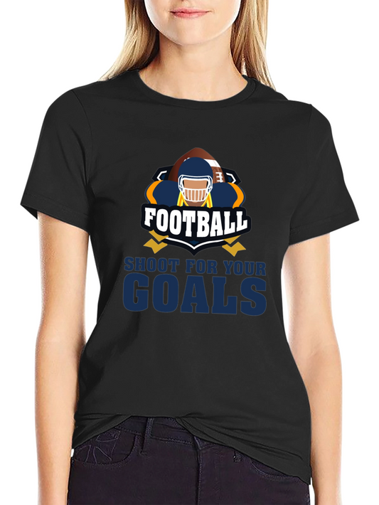 Football Goals Graphic T-Shirt