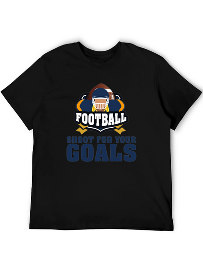 Football Goals Graphic T-Shirt