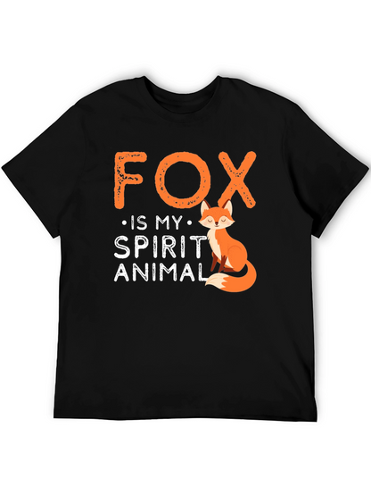Fox Is My Spirit Animal Graphic Tee