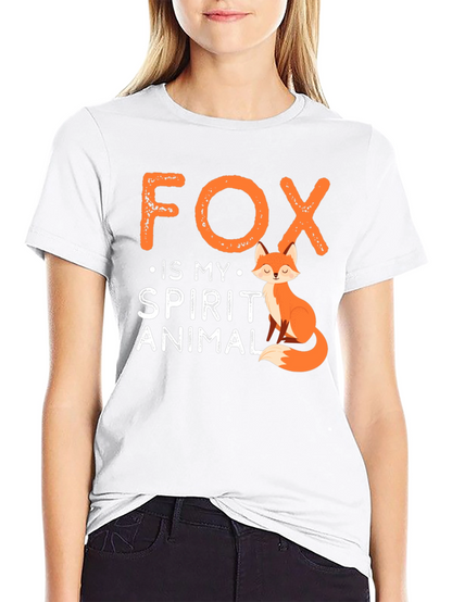 Fox Is My Spirit Animal Graphic Tee