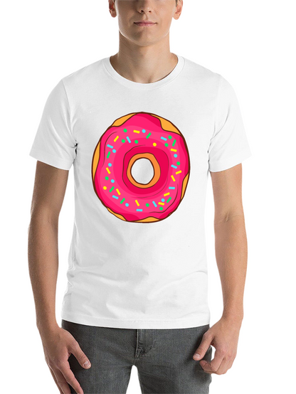 Donut Graphic Tee - Sweet Treat Style