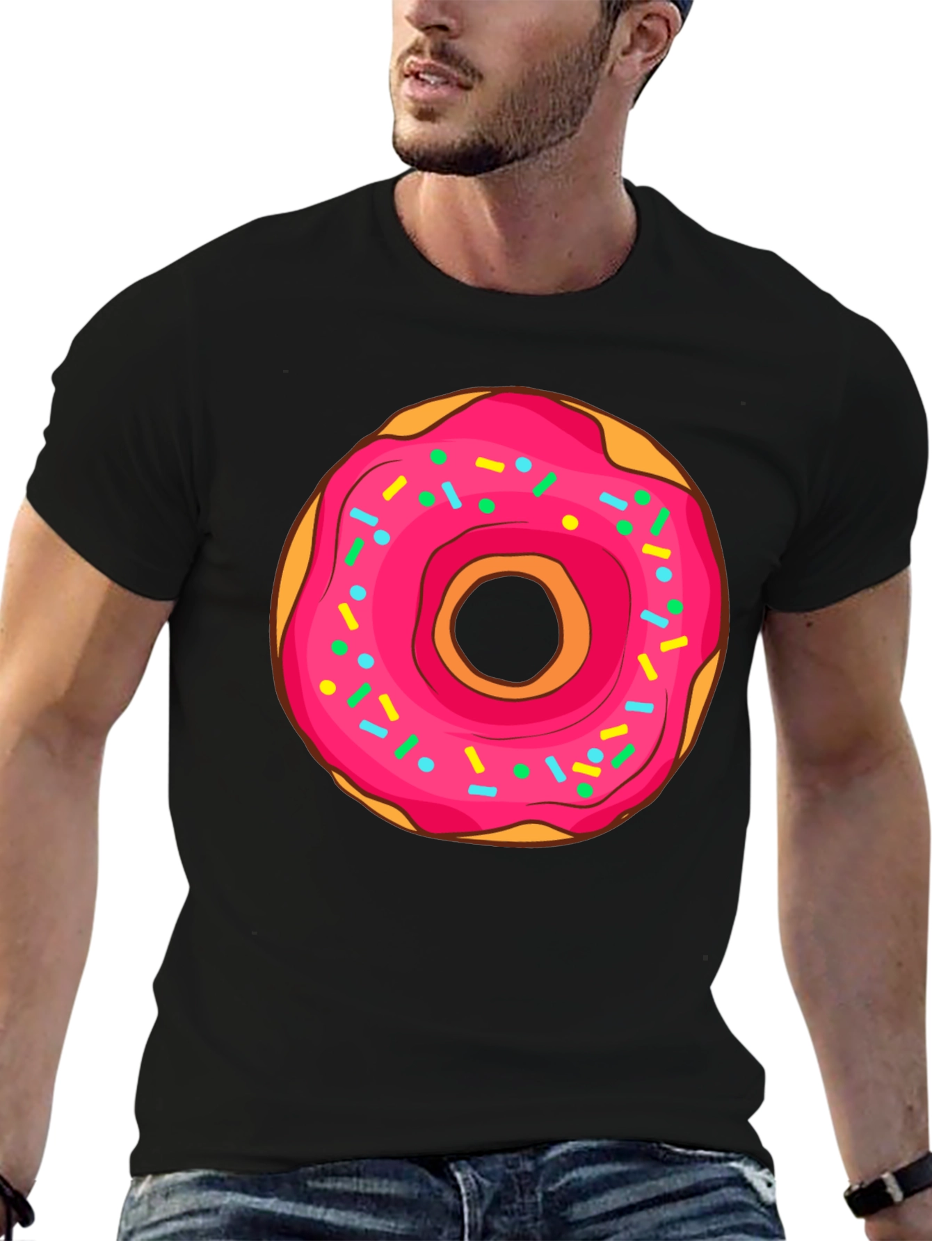Donut Graphic Tee - Sweet Treat Style