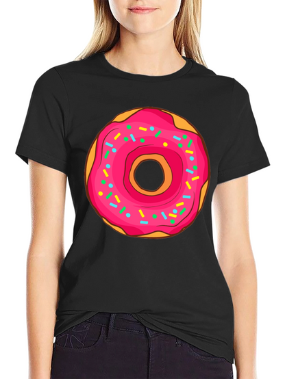 Donut Graphic Tee - Sweet Treat Style