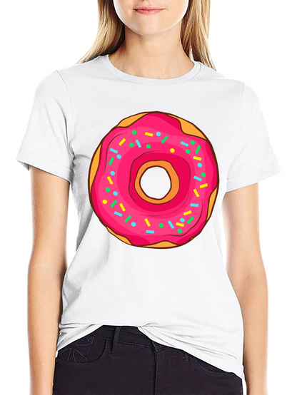 Donut Graphic Tee - Sweet Treat Style