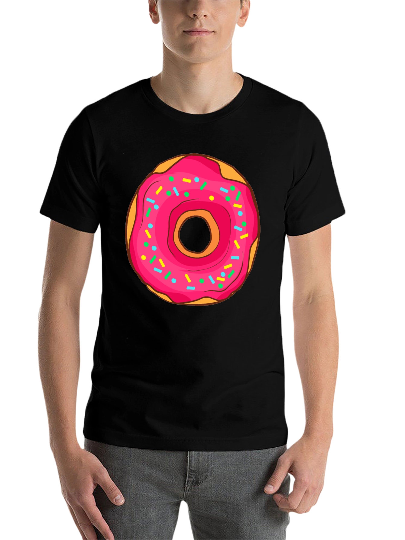 Donut Graphic Tee - Sweet Treat Style