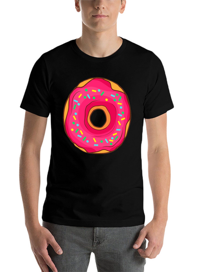 Donut Graphic Tee - Sweet Treat Style