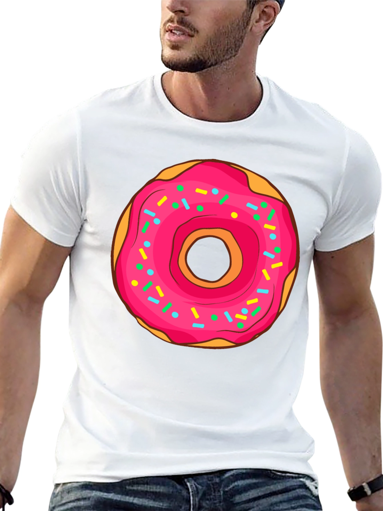 Donut Graphic Tee - Sweet Treat Style