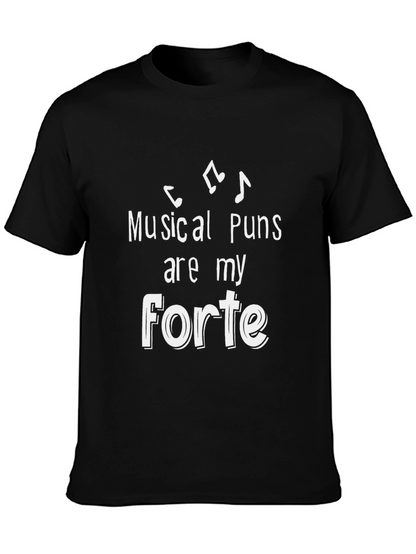 Musical Puns Forte T-Shirt