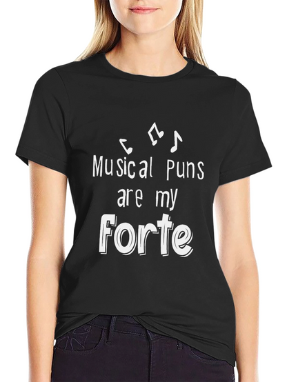 Musical Puns Forte T-Shirt