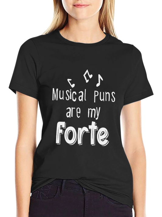 Musical Puns Forte T-Shirt