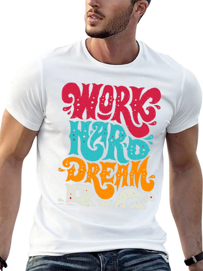Work Hard Dream Big Graphic Tee