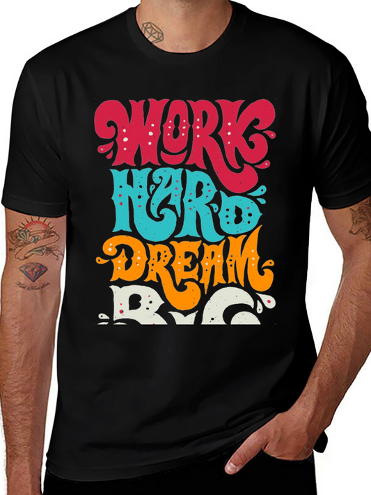 Work Hard Dream Big Graphic Tee