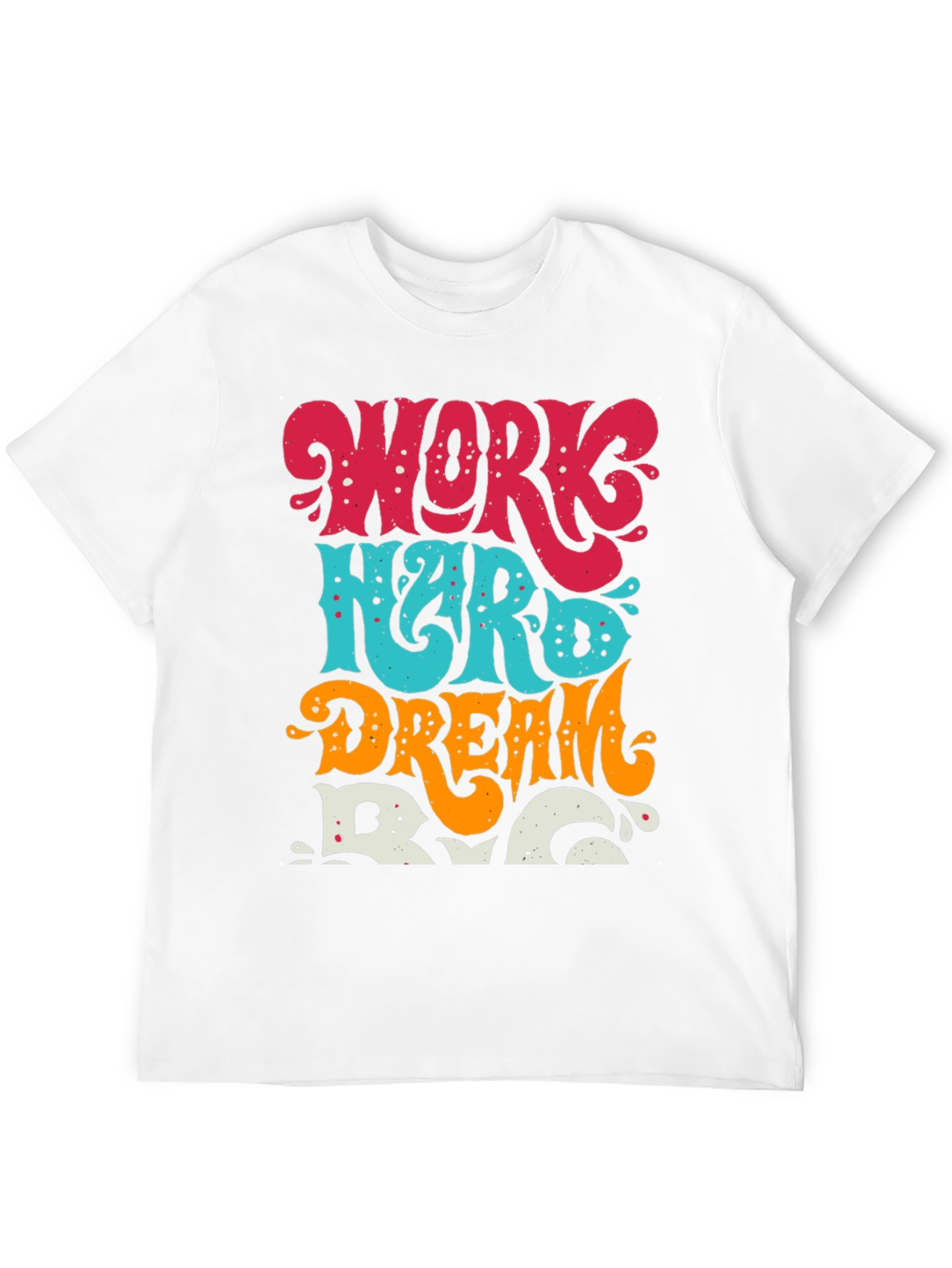 Work Hard Dream Big Graphic Tee