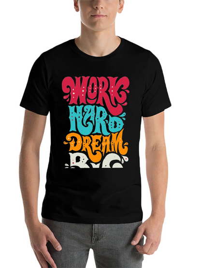 Work Hard Dream Big Graphic Tee