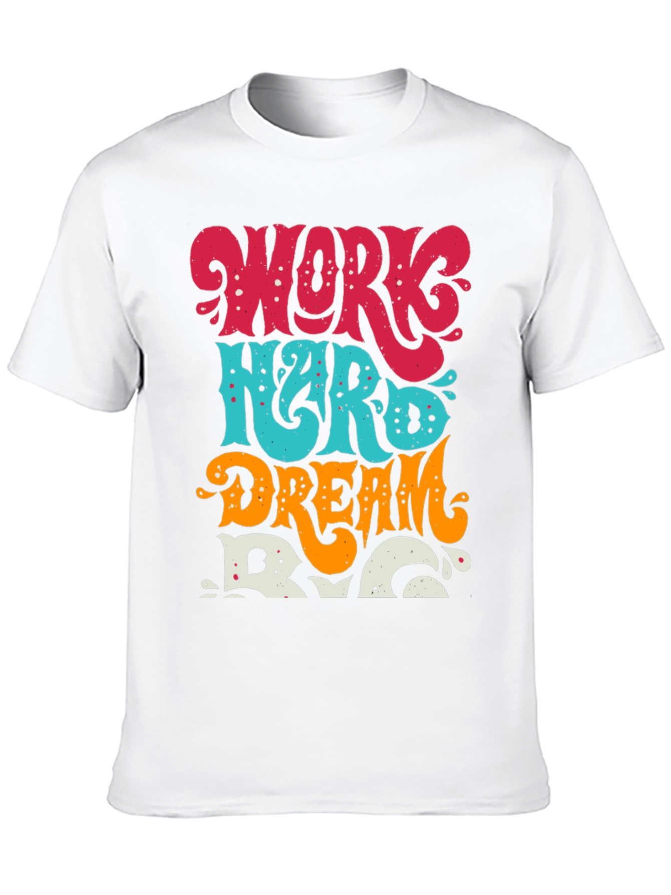 Work Hard Dream Big Graphic Tee