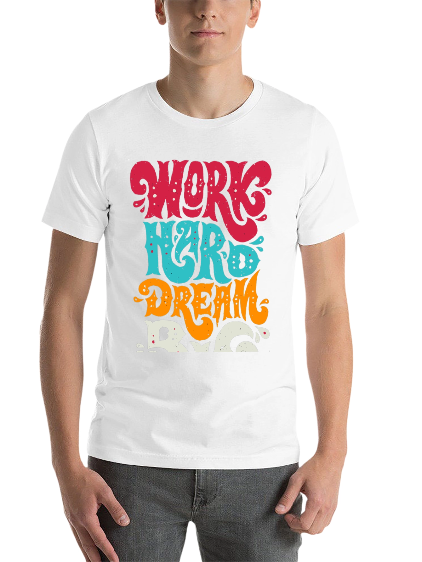 Work Hard Dream Big Graphic Tee