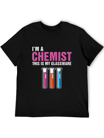 Chemist Glassware T-Shirt - Science Humor Tee