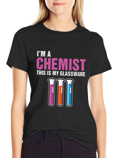 Chemist Glassware T-Shirt - Science Humor Tee