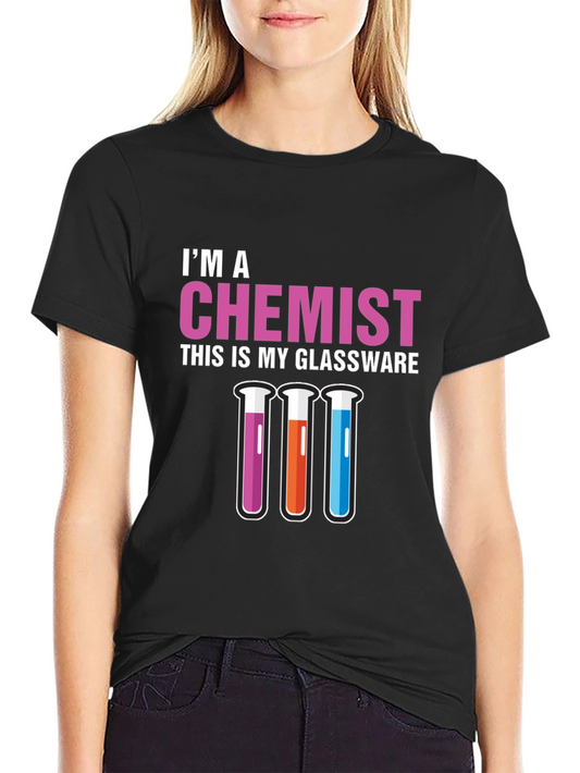 Chemist Glassware T-Shirt - Science Humor Tee