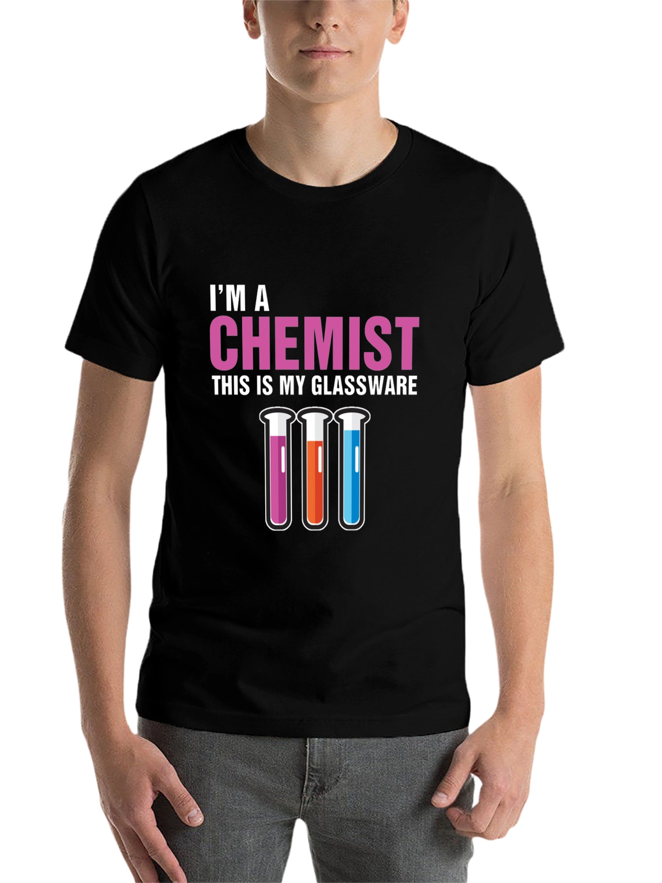 Chemist Glassware T-Shirt - Science Humor Tee