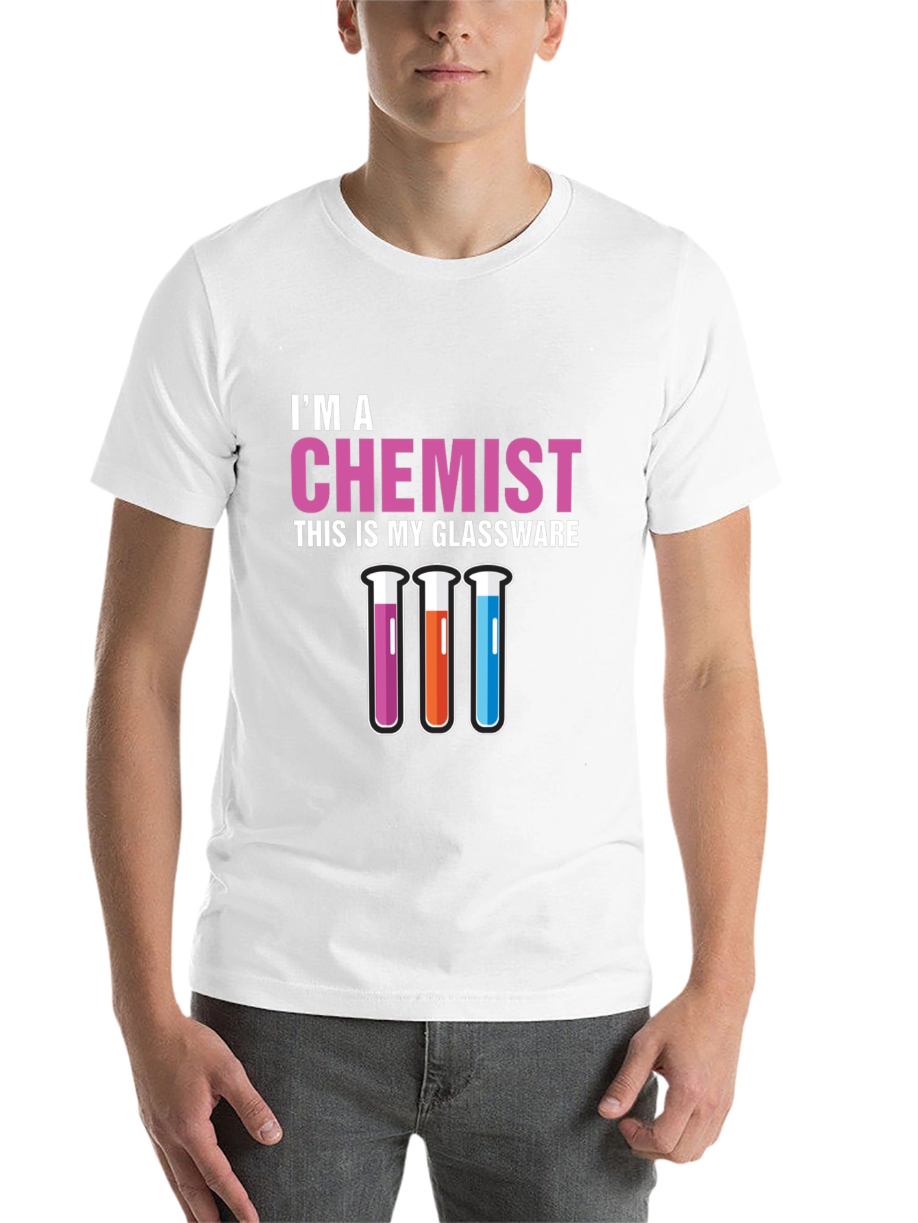 Chemist Glassware T-Shirt - Science Humor Tee