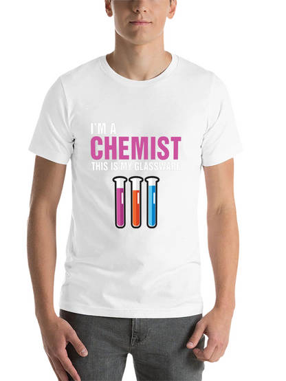 Chemist Glassware T-Shirt - Science Humor Tee