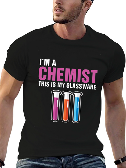 Chemist Glassware T-Shirt - Science Humor Tee