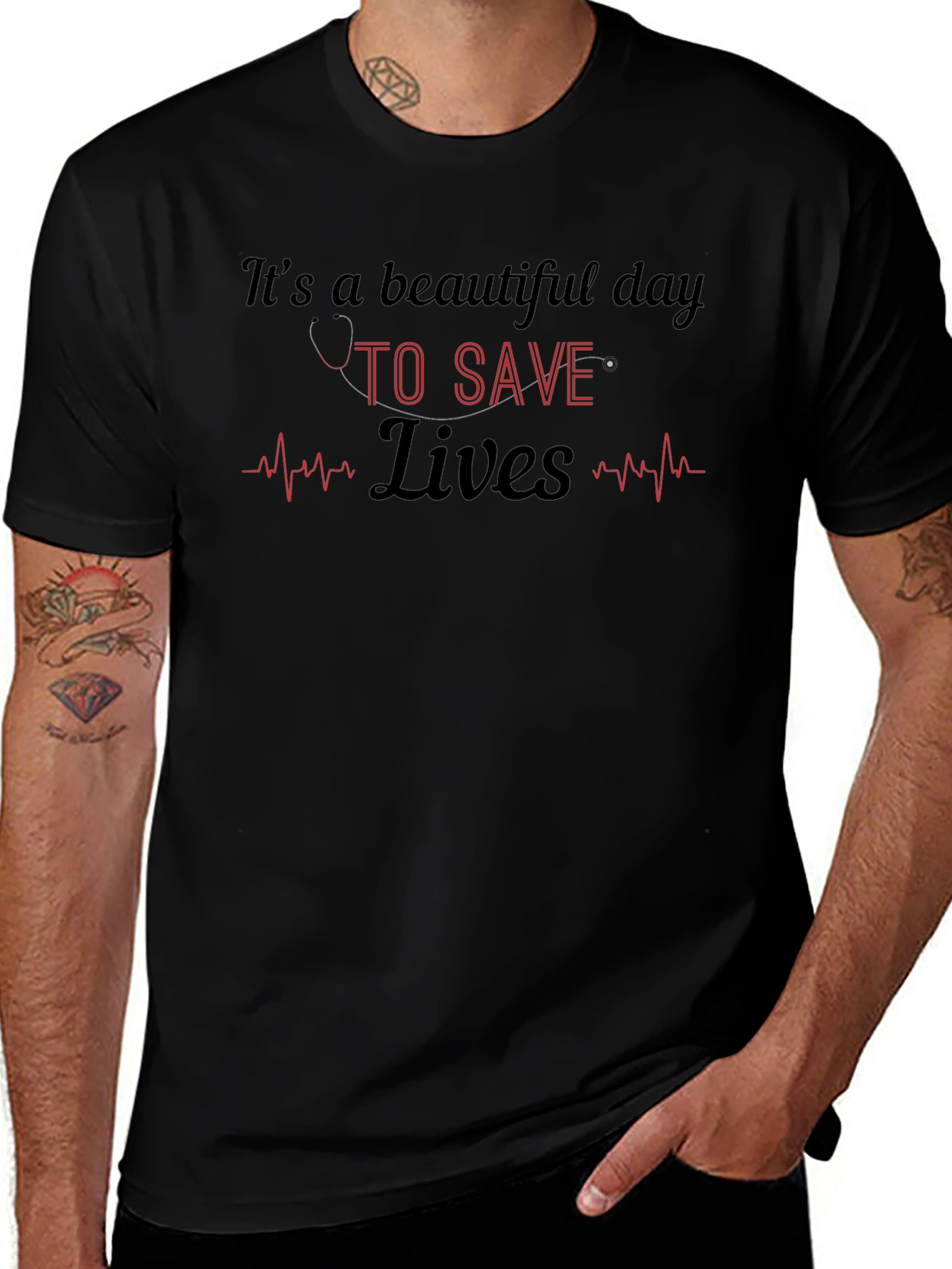 Its a Beautiful Day to Save Lives T-Shirt