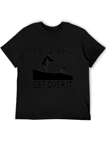 Its Just A Hill Graphic Tee - Black