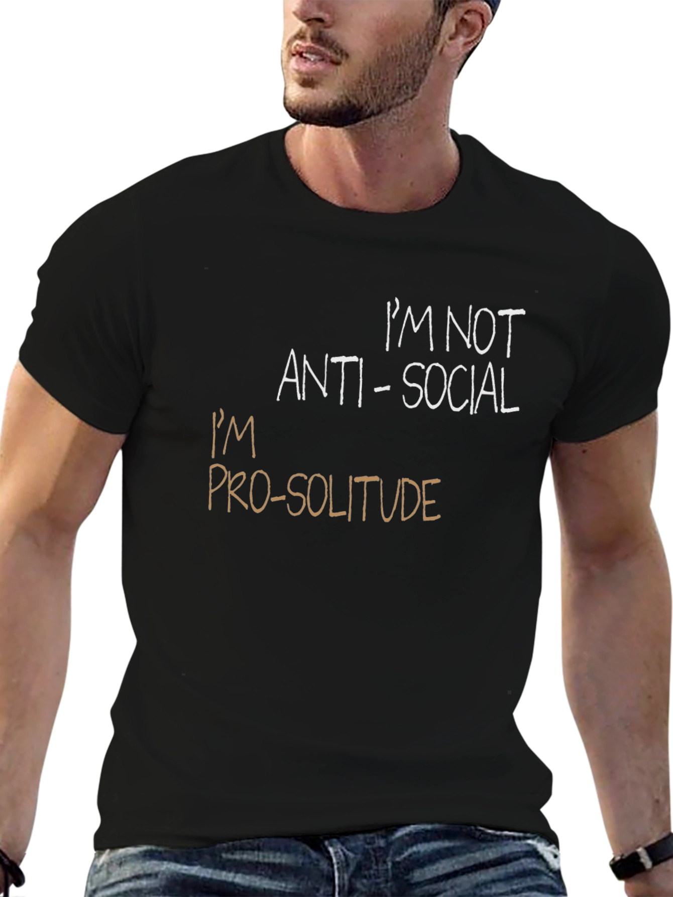 Pro-Solitude Graphic Tee - Introvert Shirt