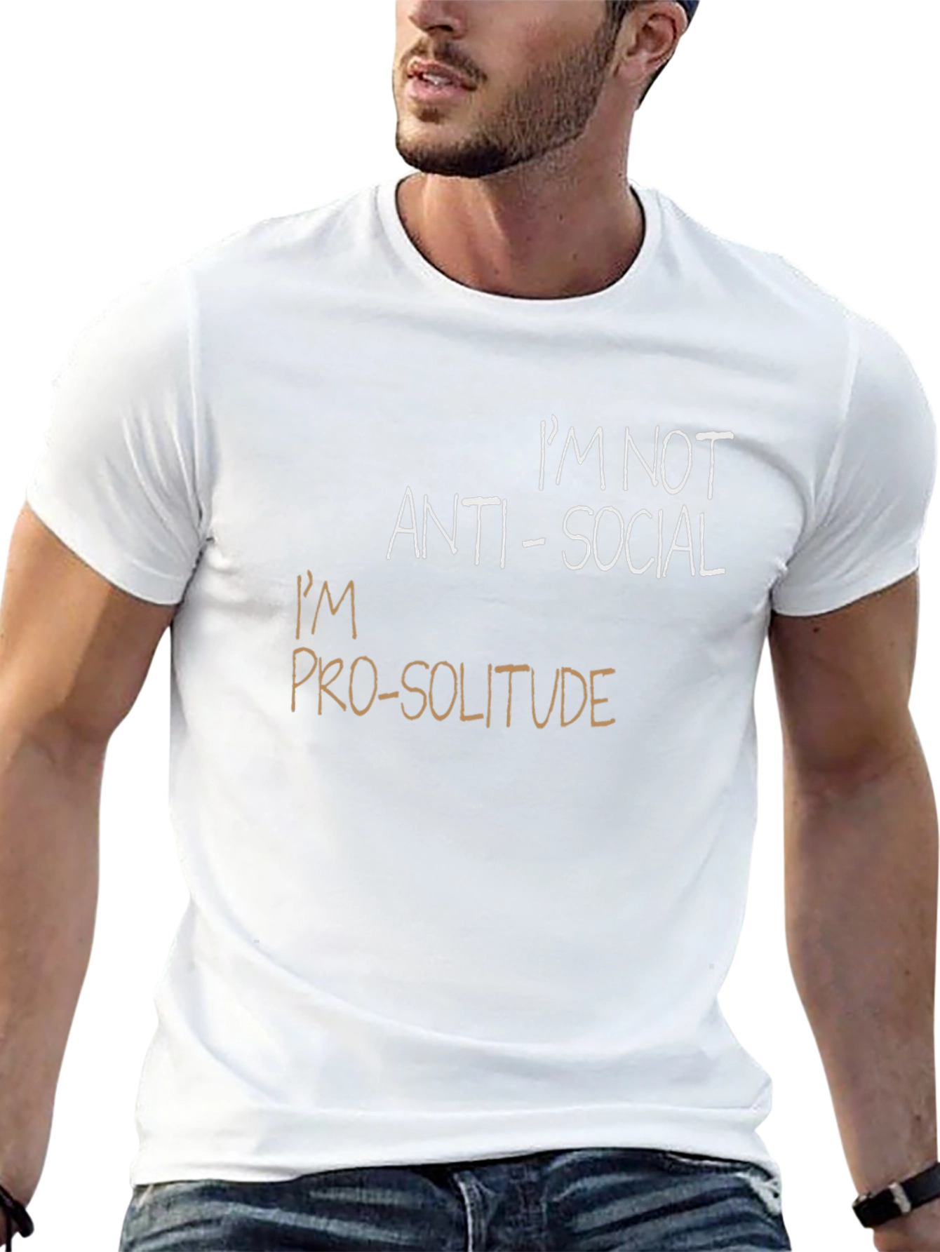 Pro-Solitude Graphic Tee - Introvert Shirt