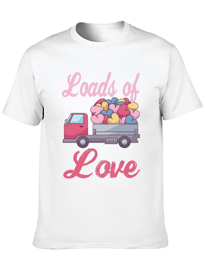 Loads of Love Valentines Truck T-Shirt