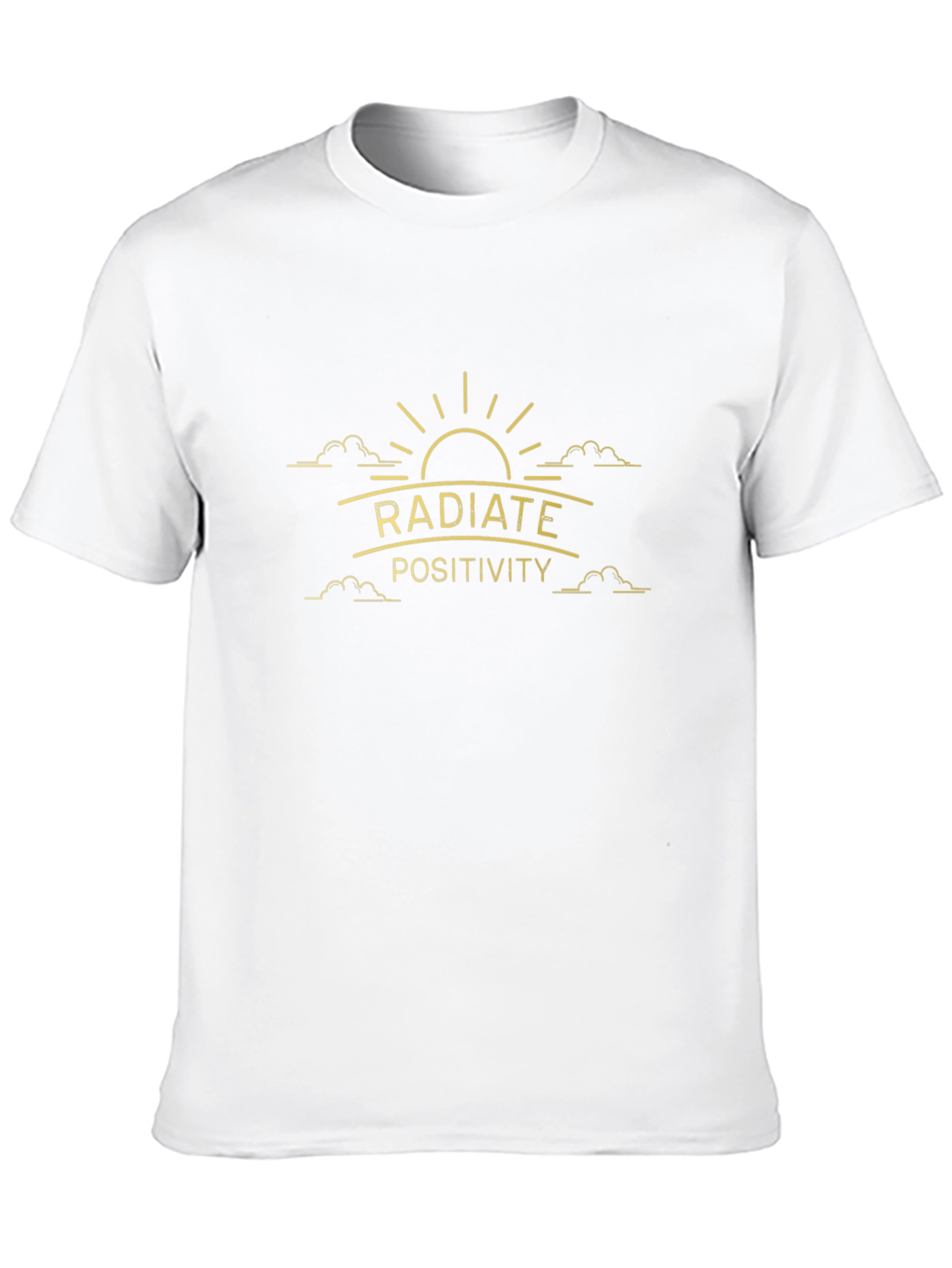 Radiate Positivity Black T-Shirt