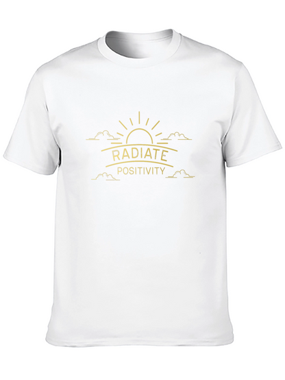 Radiate Positivity Black T-Shirt
