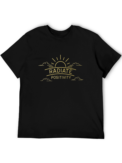 Radiate Positivity Black T-Shirt