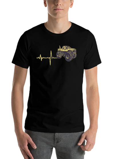Monster Truck Heartbeat Tee