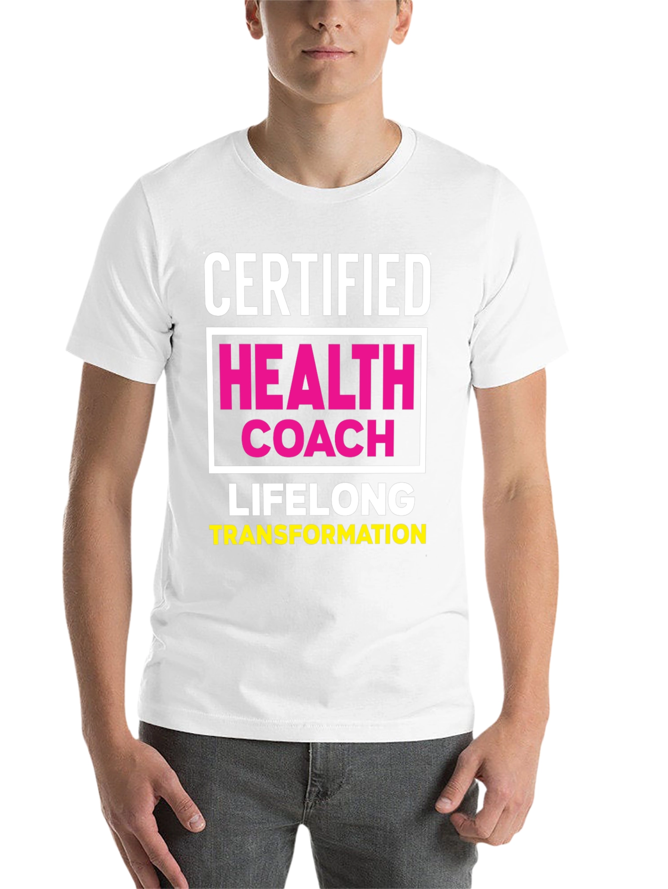 Certified Health Coach T-Shirt - Lifelong Transformation