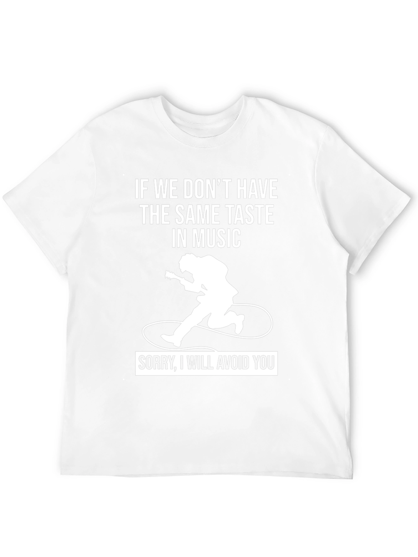 Music Taste T-Shirt - Avoid You Tee