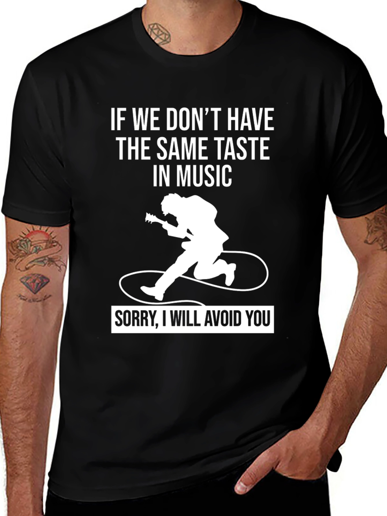 Music Taste T-Shirt - Avoid You Tee