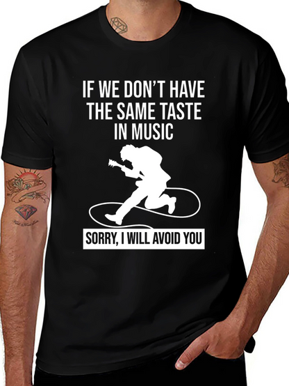 Music Taste T-Shirt - Avoid You Tee