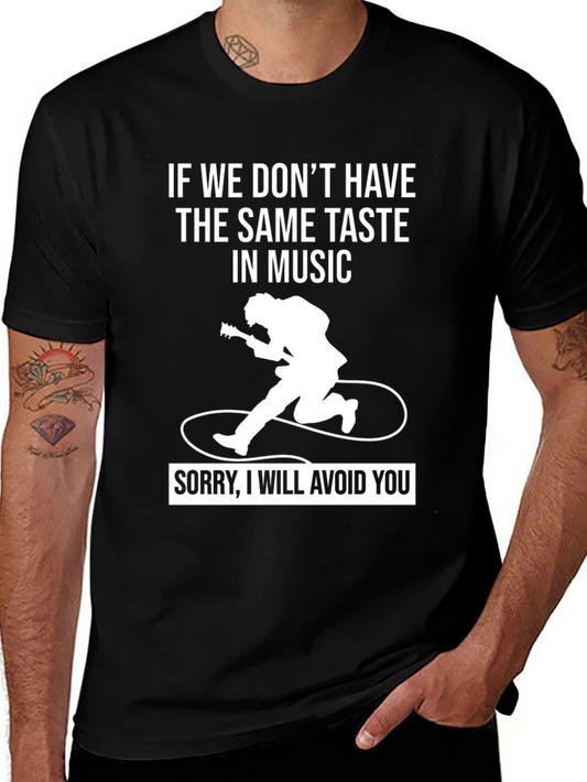 Music Taste T-Shirt - Avoid You Tee
