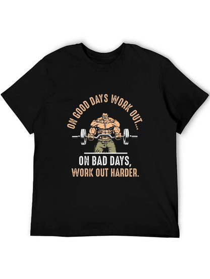 Workout Motivation Graphic Tee