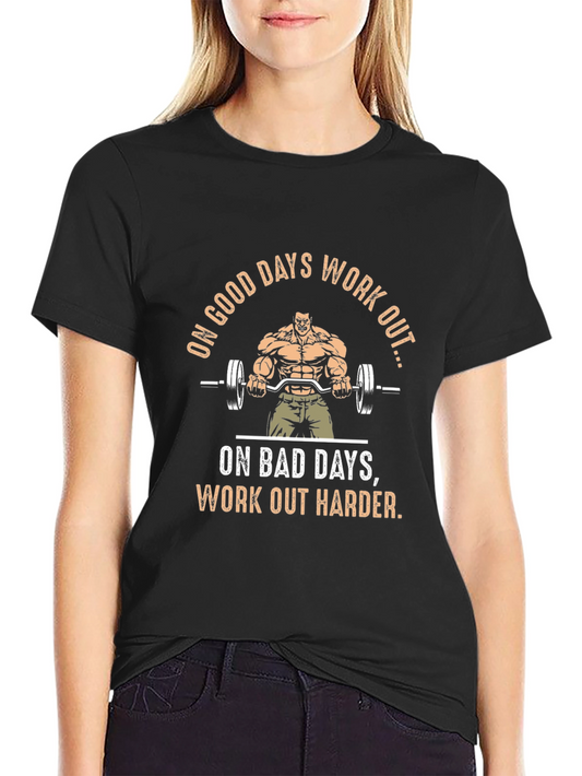 Workout Motivation Graphic Tee
