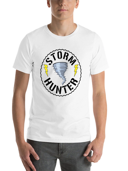 Storm Hunter Black Graphic T-Shirt
