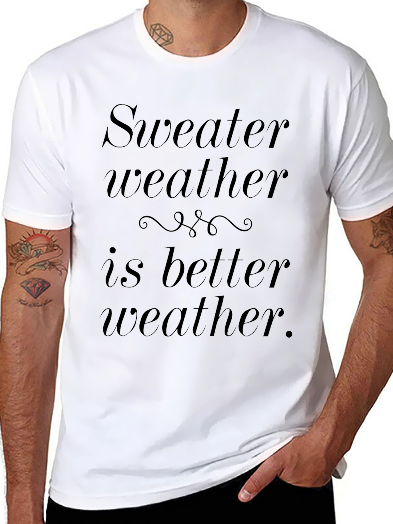 Sweater Weather T-Shirt - Cozy Comfort