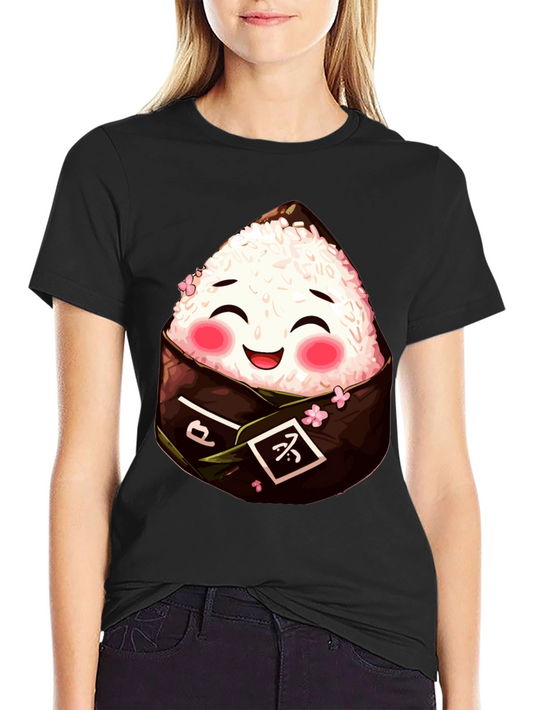 Cute Onigiri T-Shirt - Japanese Rice Ball Tee
