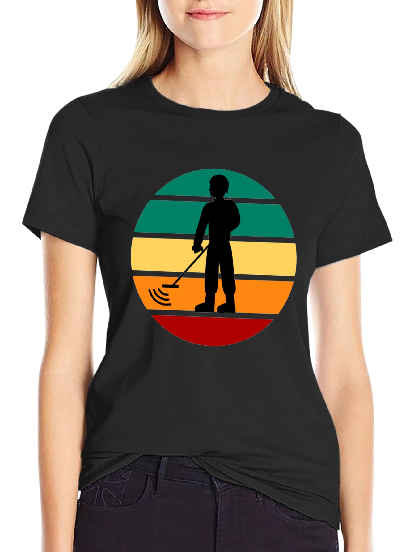 Metal Detecting Graphic Tee